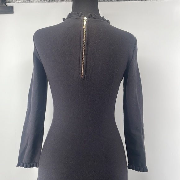 Kate spade new york pointelle
sweater dress academia minimalist black sz xxs - Picture 10 of 13
